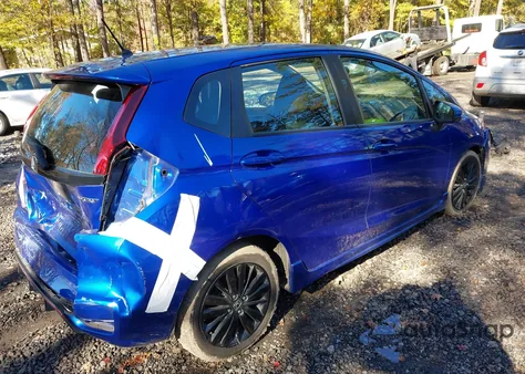 2019 Honda Fit Sport from USA, damaged, VIN 3HGGK5H62KM733134